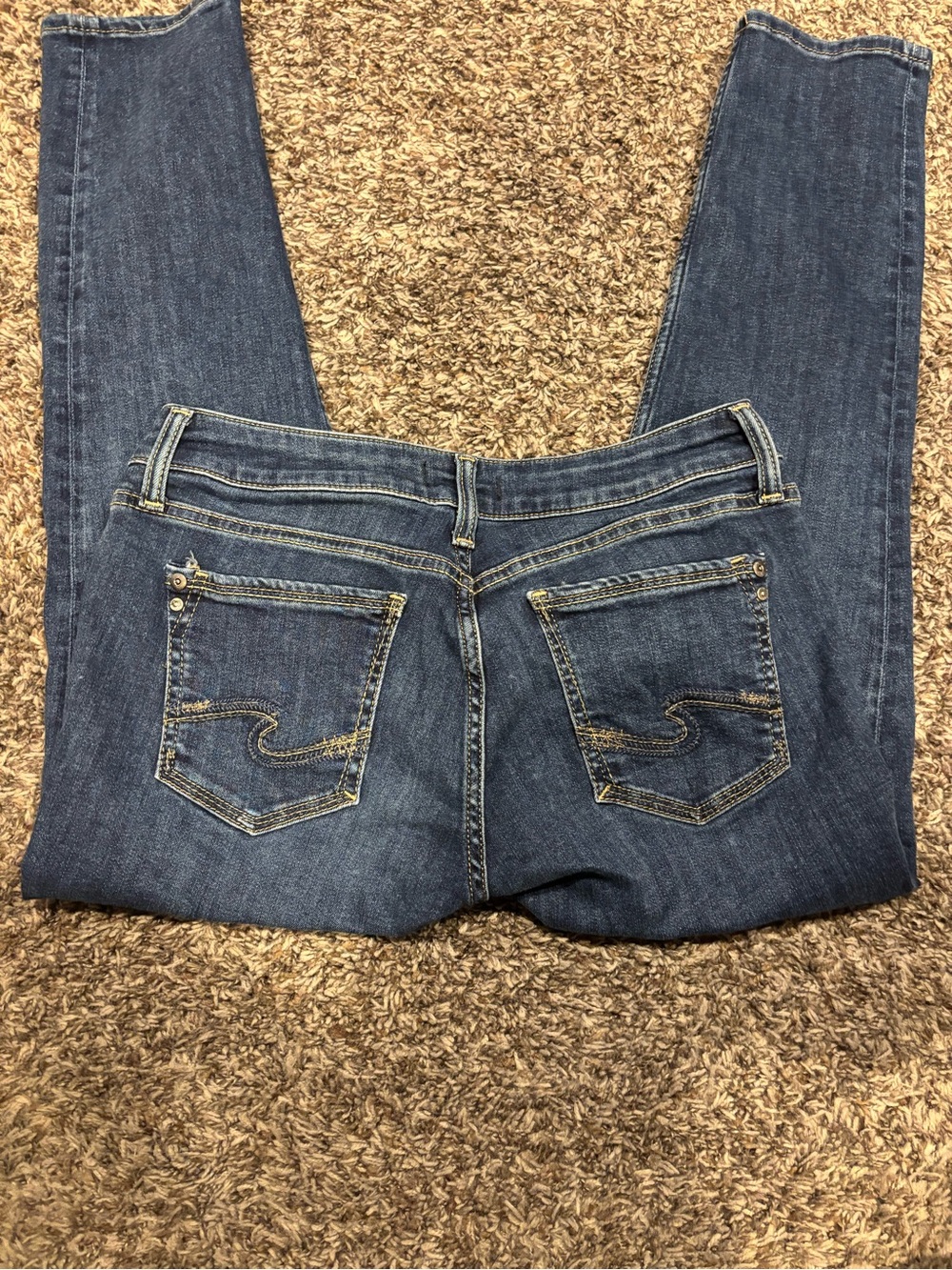 Women’s Silver Suki Skinny Crop Jeans